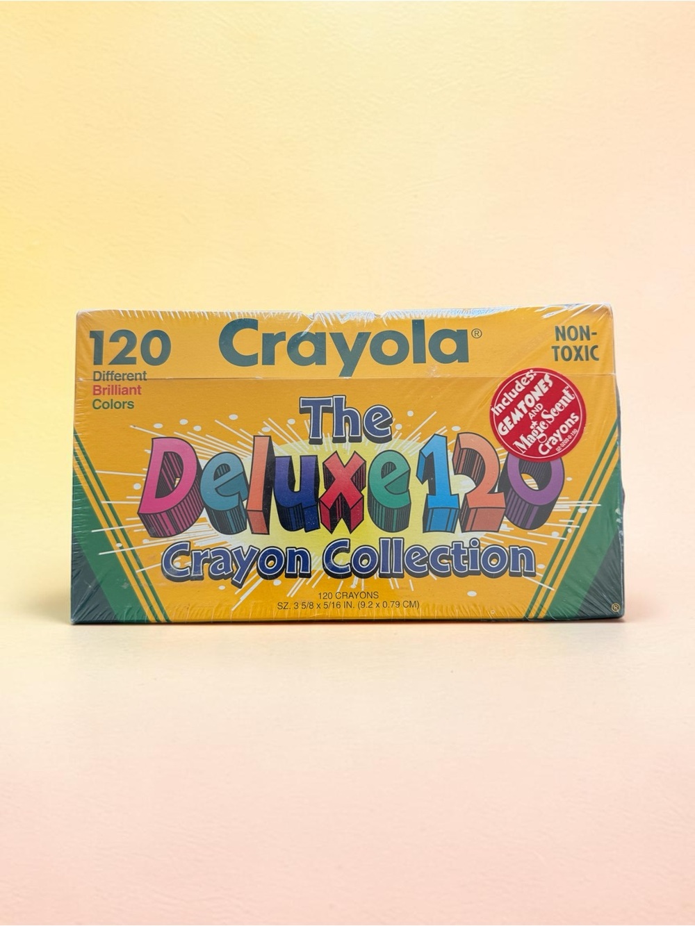 Crayola The Deluxe 120 Crayon collection Vintage Rare 1996 Brand New Sealed HTF